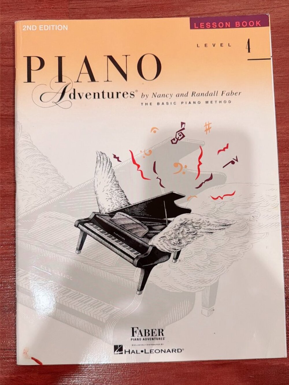 Faber Piano Adventures Level 4 Lesson Book 2nd Edition Sheet Music Method